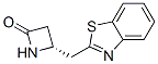 2-Azetidinone,4-(2-benzothiazolylmethyl)-,(4R)-(9CI) CAS#: 250135-85-4
