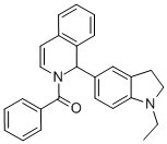 2-BENZOYL-1-(1-ETHYL-2,3-DIHYDRO-1H-INDOL-5-YL)-1,2-DIHYDROISOQUINOLINE CAS#: 26580-47-2