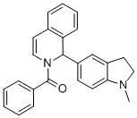 2-BENZOYL-1-(1-METHYL-2,3-DIHYDRO-1H-INDOL-5-YL)-1,2-DIHYDROISOQUINOLINE CAS#: 26580-44-9