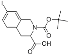 2-BOC-7-IODO-1,2,3,4-TETRAHYDROISOQUINOLINE-3-CARBOXYLIC ACID CAS#: 228728-16-3