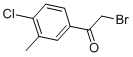 2-BROMO-1-(4-CHLORO-3-METHYLPHENYL)ETHAN-1-ONE CAS#: 205178-80-9