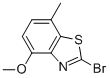 2-BROMO-4-METHOXY-7-METHYLBENZOTHIAZOLE CAS#: 214337-49-2