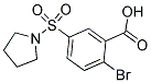 2-BROMO-5-(PYRROLIDIN-1-YLSULFONYL)BENZOIC ACID CAS#: 22361-65-5