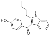 (2-BUTYL-1H-INDOL-3-YL)(4-HYDROXYPHENYL)METHANONE CAS#: 101890-12-4
