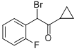 2-Bromo-2-(2-fluorophenyl)-1-cyclopropylethanone CAS#: 204205-33-4