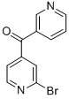 (2-Bromo-4-pyridinyl)-3-pyridinyl-methanone CAS#: 260417-56-9