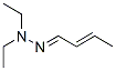 2-Butenal diethyl hydrazone CAS#: 25186-07-6