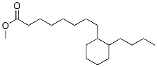 2-Butylcyclohexaneoctanoic acid methyl ester CAS#: 16847-05-5