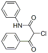 2-CHLORO-3-OXO-N,3-DIPHENYLPROPANAMIDE CAS#: 27525-98-0