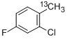2-CHLORO-4-FLUOROTOLUENE-ALPHA-13C CAS#: 287399-45-5