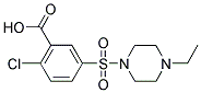 2-CHLORO-5-(4-ETHYL-PIPERAZINE-1-SULFONYL)-BENZOIC ACID CAS#: 263897-19-4