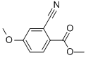 2-CYANO-5-METHOXY-BENZOIC ACID METHYL ESTER CAS#: 22246-21-5