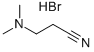 (2-CYANOETHYL)(DIMETHYL)AMMONIUM BROMIDE CAS#: 253875-98-8