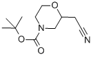 2-CYANOMETHYL-MORPHOLINE-4-CARBOXYLIC ACID TERT-BUTYL ESTER CAS#: 259180-69-3