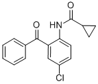 2-CYCLOPROPYL FORMAMIDOIMIDAZOLE-5-CHLORO BENZOPHENONE CAS#: 2896-97-1