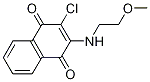 2-Chloro-3-((2-Methoxyethyl)aMino)naphthalene-1,4-dione CAS#: 22272-22-6