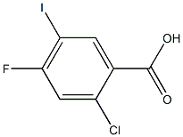 2-Chloro-4-fluoro-5-iodo-benzoic acid CAS#: 264927-52-8
