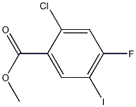 2-Chloro-4-fluoro-5-iodo-benzoic acid Methyl ester CAS#: 264927-53-9