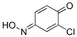 2-Chloro-4-(hydroxyimino)-2,5-cyclohexadien-1-one CAS#: 13362-35-1