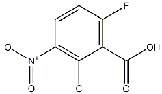 2-Chloro-6-fluoro-3-nitro-benzoic acid CAS#: 206884-30-2