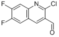 2-Chloro-6,7-difluoro-3-quinolinecarboxaldehyde CAS#: 209909-13-7