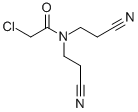 2-Chloro-N,N-bis-(2-cyano-ethyl)-acetamide CAS#: 26530-34-7