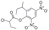 2-Chlorobutyric acid 2-(1-methylpropyl)-4,6-dinitrophenyl ester CAS#: 2183-38-2