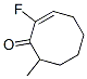2-Cycloocten-1-one, 2-fluoro-8-methyl- CAS#: 101128-37-4