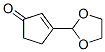 2-Cyclopenten-1-one, 3-(1,3-dioxolan-2-yl)- CAS#: 220077-18-9