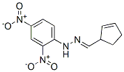 2-Cyclopentene-1-carbaldehyde (2,4-dinitrophenyl)hydrazone CAS#: 20117-78-6