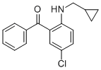 2-Cyclopropylmethylamino-5-chlorobenzophenone CAS#: 2897-00-9