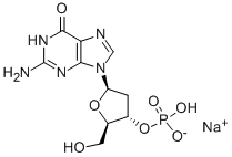 2'-DEOXYGUANOSINE 3'-MONOPHOSPHATE SODYUM TUZ CAS #: 102814-03-9