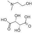 2-DIMETHYLAMINOETHANOL HYDROGEN L-(+)-TARTRATE CAS#: 29870-28-8