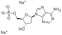 2'-Deoxyadenosine-5'-monophosphate disodium salt CAS#: 2922-74-9