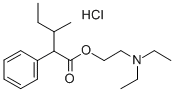 2-(Diethylamino)ethyl alpha-phenyl-beta-methylvalerate hydrochloride CAS#: 29620-39-1