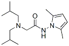 2-(Diisobutylamino)-N-(2,5-dimethyl-1H-pyrrol-1-yl)acetamide CAS#: 20675-52-9