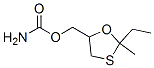 2-Ethyl-2-methyl-1,3-oxathiolane-5-methanol carbamate CAS#: 24606-87-9