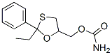 2-Ethyl-2-phenyl-1,3-oxathiolane-5-methanol carbamate CAS#: 24606-91-5