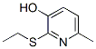 2-(Ethylthio)-6-methyl-3-pyridinol CAS#: 23003-26-1