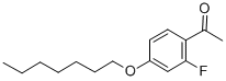 2'-FLUORO-4'-HEPTYLOXYACETOPHENONE CAS#: 203066-88-0