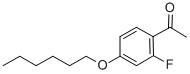 2'-FLUORO-4'-HEXYLOXYACETOPHENONE CAS#: 203066-91-5