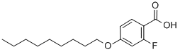 2-FLUORO-4-N-NONYLOXYBENZOIC ACID CAS#: 203066-97-1
