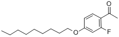2'-FLUORO-4'-NONYLOXYACETOPHENONE CAS#: 203066-95-9