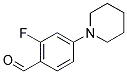 2-FLUORO-4-PIPERIDIN-1-YL-BENZALDEHYDE CAS#: 245725-32-0