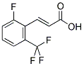 2-FLUORO-6-(TRIFLUOROMETHYL)CINNAMIC ACID CAS#: 243459-92-9