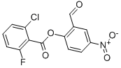 2-FORMYL-4-NITROPHENYL 2-CHLORO-6-FLUOROBENZOATE CAS#: 218287-71-9