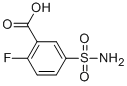 2-Fluoro-5-sulfamoyl-benzoic acid CAS#: 112887-25-9