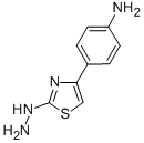 2-HYDRAZINO-4-(4-AMINOPHENYL)THIAZOLE CAS#: 26049-71-8