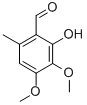 2-HYDROXY-3,4-DIMETHOXY-6-METHYLBENZALDEHYDE CAS#: 22383-86-4