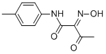 2-HYDROXYIMINO-3-OXO-N-P-TOLYL-BUTYRAMIDE CAS#: 2856-38-4
